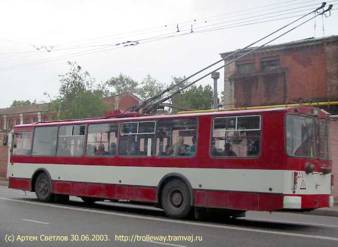 30.06.2003.  Стажерский троллейбус №23  (34 kb.)
